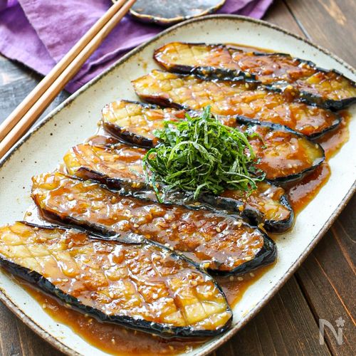 【とろとろなすの甘味噌焼き】なすがたれに絡んでご飯止まらん♡