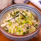1分おつまみシリーズ⑧ツナマヨキャベツは旨かった😋🍺