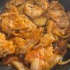 【ガッツリトンテキ丼】ワンパンで10分完成の工程3