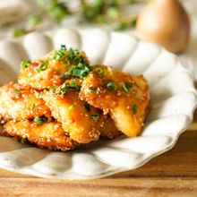 鶏むねもしっとり柔らか【甘酢チキン】