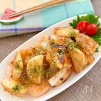 海老と長芋の海苔マヨ炒め☆