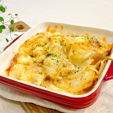 【ほぼ10分】簡単♡新じゃがdeジャーマンポテトのチーズ焼き