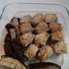 349549の作ってみた!投稿(『ミニ高野豆腐の鶏ひき肉はさみ煮あんかけ』)