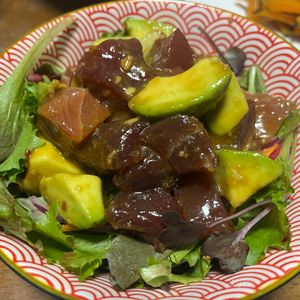 Shinoの作ってみた!投稿(これひとつで満足♪やみつき簡単アヒポキ丼)