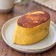 ダイソーのシリコン保存袋で！分厚すぎる米粉のチーズ蒸しパン