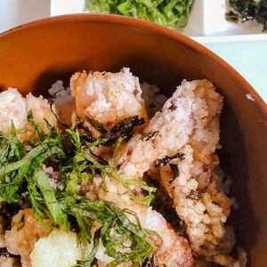 ゆみの作ってみた!投稿(北海道旭川ご当地グルメ‼︎【ゲソ丼】ゲソ天最高です)