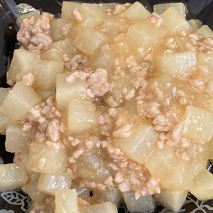 すみれの作ってみた!投稿(【大根のゆず塩麻婆】柚子胡椒香る和風な麻婆豆腐!)
