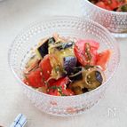 なすとトマトの香味和え