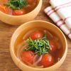 夏にぴったり♡ミニトマトのみそ汁【冷凍でうま味アップ】の工程5