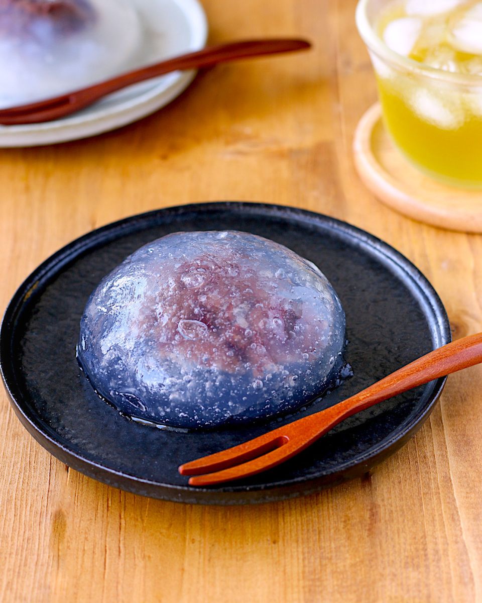 プルッもちっ♡はまる美味しさ♪レンジで簡単【水まんじゅう