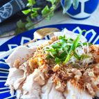 絶品！！鶏むね肉のよだれ鶏＊レンジで簡単間違いなし