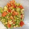 サラの作ってみた!投稿(副菜にオススメ！トマトとズッキーニのやみつき和え)