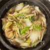 胡麻たっぷり《白菜と豚こまときのこの煮浸し》の工程3