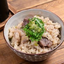 わさびでさっぱり「わさカルビーフ釜飯」
