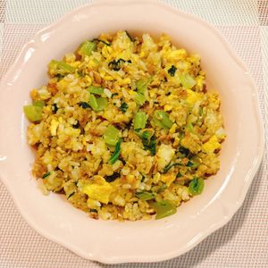 なつみの作ってみた!投稿(【小松菜としらすの和風だし炒飯】和風な味わいがおいしい♡)