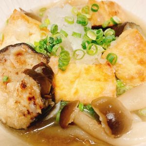 お料理happy🍀の作ってみた!投稿(厚揚げと茄子のとろとろみぞれ煮)