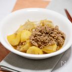 【レンジで楽々】こっくり肉じゃが【水なし】