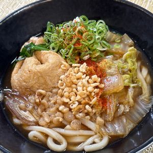 楽ラク手抜キッチン🐶🐾の作ってみた!投稿(巾着たまごうどん)