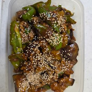 権兵衛の作ってみた!投稿(我が家の定番！【豚なすピーマンの甘味噌炒め 】)