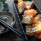 カレー粉で旨さ格段にアップ・漬け込み不用♡塩鯖の竜田揚げ