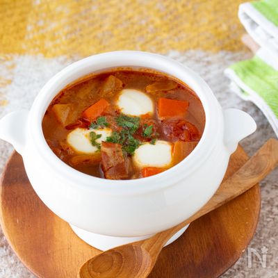 くたくた野菜が美味しい♪ごちそうミネストローネ