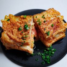 これは罪すぎる・・‼︎明太チーズフレンチトースト