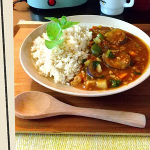 チョロリスの作ってみた!投稿(【ひき肉のトマトカレー】ルウで簡単!コク旨野菜カレー♡)