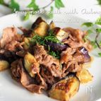 隠し味は○○○！こく辛旨♡【豚肉とナスのピリ辛炒め】