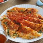 キムチとチーズのチヂミ【節約・おつまみ・作り置き・かさ増し】