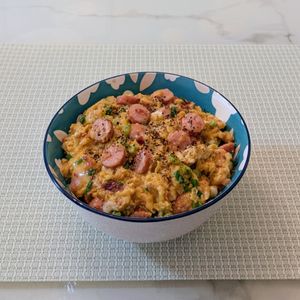 𝔂𝓾𝓶𝓲🍓の作ってみた!投稿(【子供大絶賛‼︎背徳の♡ういたまねぎチーズ丼】5分レシピ)