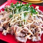 マヨポン酢でコク旨さっぱり！オニオン豚しゃぶサラダ
