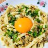 ヴェルの作ってみた!投稿(5分でランチ!レンジで仕上げる♩高菜明太納豆うどん)