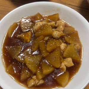 i_chihitoの作ってみた!投稿(鶏肉と大根のオイスター煮・煮るだけ簡単！)