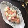 夏の潤い補給に【桃のカプレーゼ】