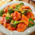 【鶏むね肉とブロッコリーのオーロラ炒め】子どもも喜ぶ✨️