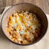 混ぜてチンするだけ「ビビンバ風卵かけご飯」の工程1