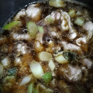 1207859の作ってみた!投稿(絶品♡豚ネギつけうどん【#簡単 #時短 #節約 #ランチ】)