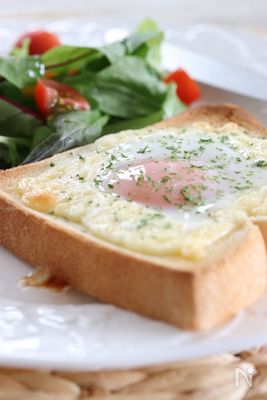 休日の朝食に トースターで簡単 チーズのせラピュタパン By 富岡清美 レシピサイト Nadia ナディア プロの料理家のおいしいレシピ