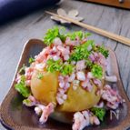 めっちゃお酒が進んじゃう《じゃがいものいかガリバタソース》