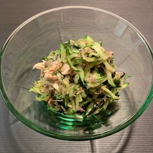 りんの作ってみた!投稿(SABA水煮きゅうり)
