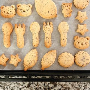米粉ママ〜の作ってみた!投稿(サクサク！紅茶の米粉クッキー《バター/小麦不使用》)