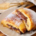 お餅でふわとろっ【餅チョコフレンチトースト】