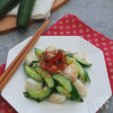 イカときゅうりの旨塩炒め By 中井かな レシピサイト Nadia ナディア プロの料理家のおいしいレシピ