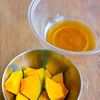 レンジで完結！かぼちゃのうまだし煮の工程1