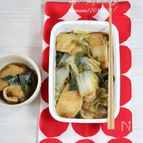 白菜と薄揚げのこっくり旨煮