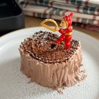 卵焼きフライパンで作る『切り株ケーキ』