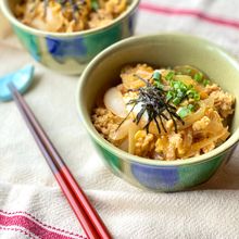 鶏ひき肉de親子丼【手軽で簡単！】