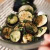 なすとパセリのマリネの工程3