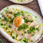 豚バラとキャベツの柚子ポン蒸し【暑い日に！レンジで簡単】