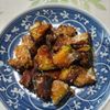 KUMIKOの作ってみた!投稿(レンチン＆揚げ焼きで『かぼちゃのから揚げ』しょうが風味)